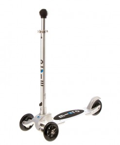 Micro Kickboard Compact серебристый Дж
